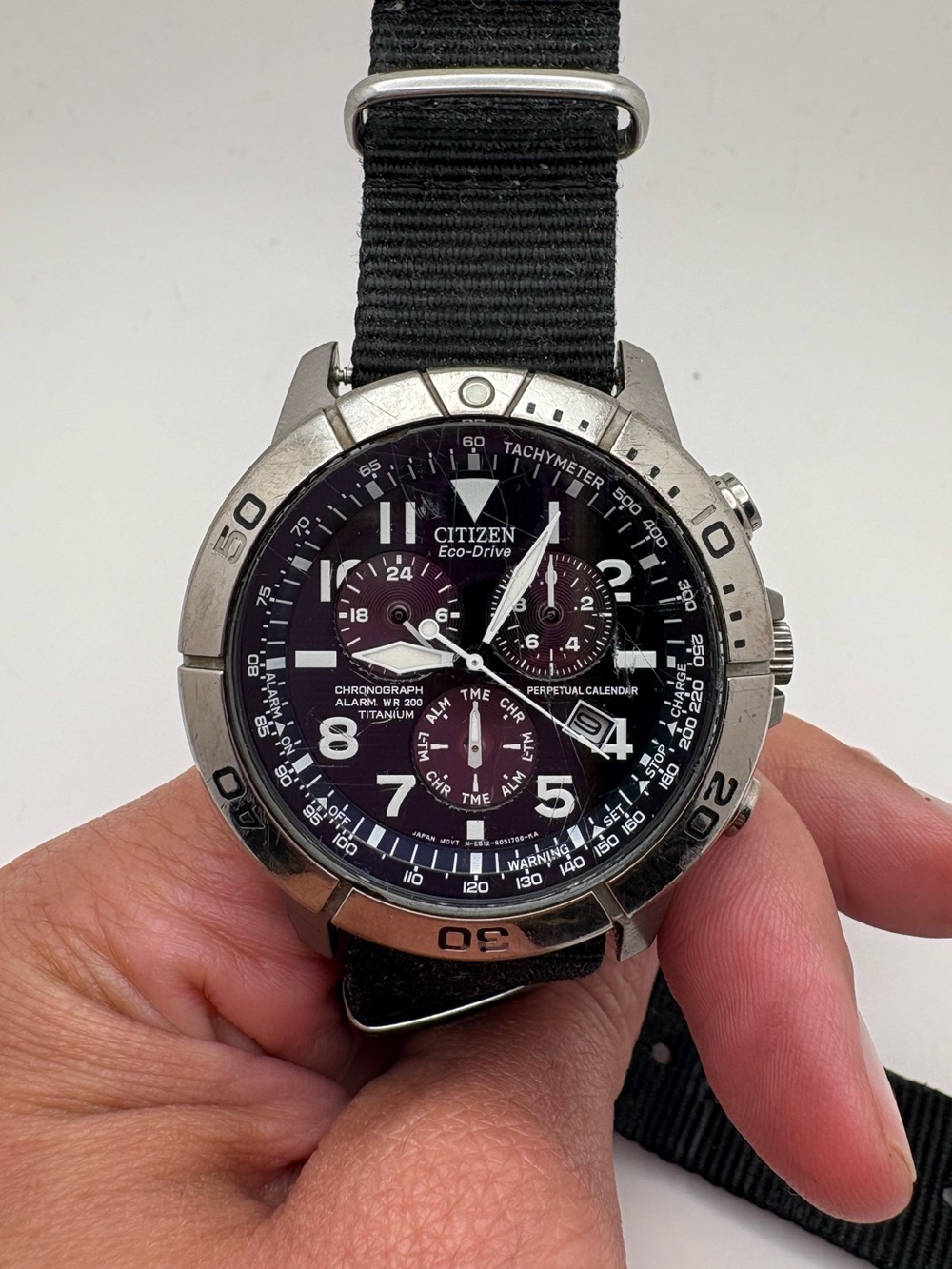Citizen Chronograph Watch BL5250-02L w/ Perpetual Calendar